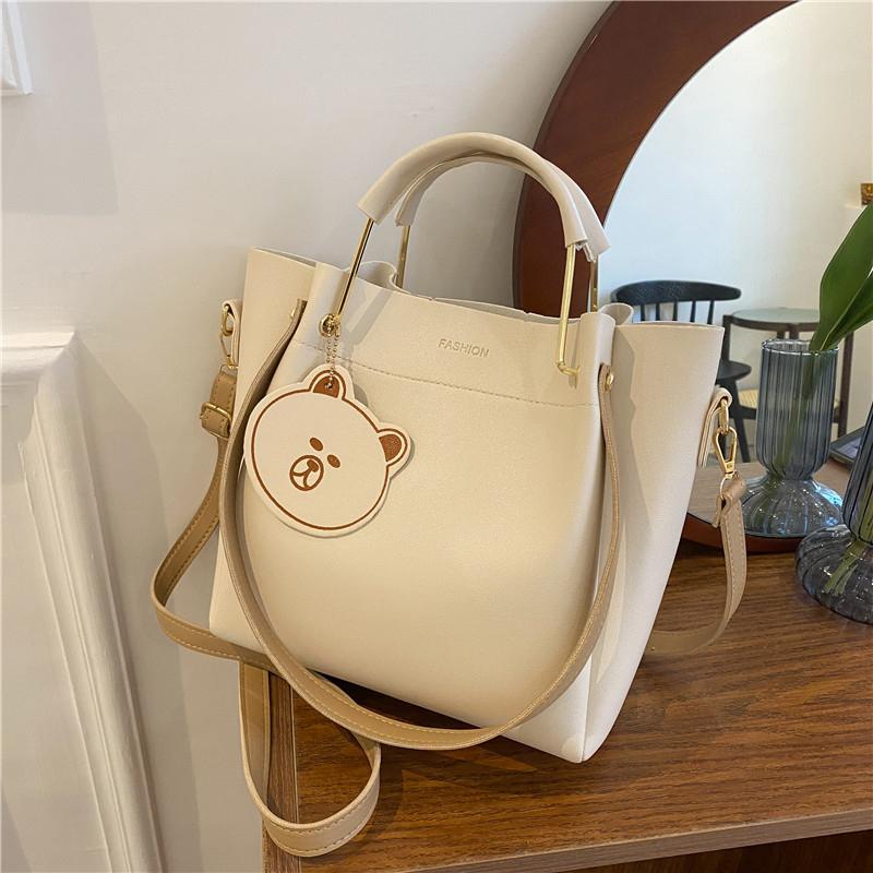 Ladies Designer Handbags Women PU Leather Tote Zipper Shoulder Bags