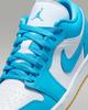 DC0774-104 Nike Air Jordan 1 Low White Gum Light Brown Dark Powder Blue (Women's