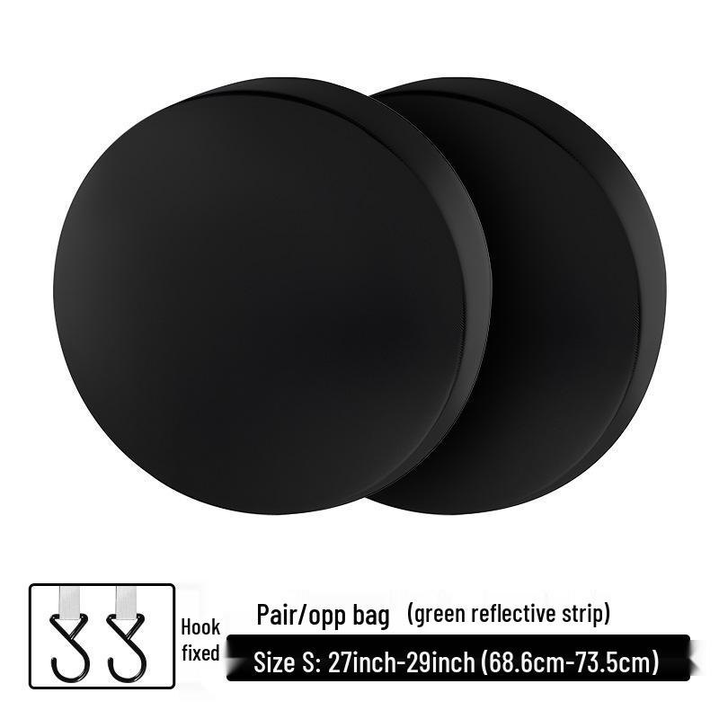 Car Tire Cover and Storage Bag for Spare, Snow, and Drift Tires