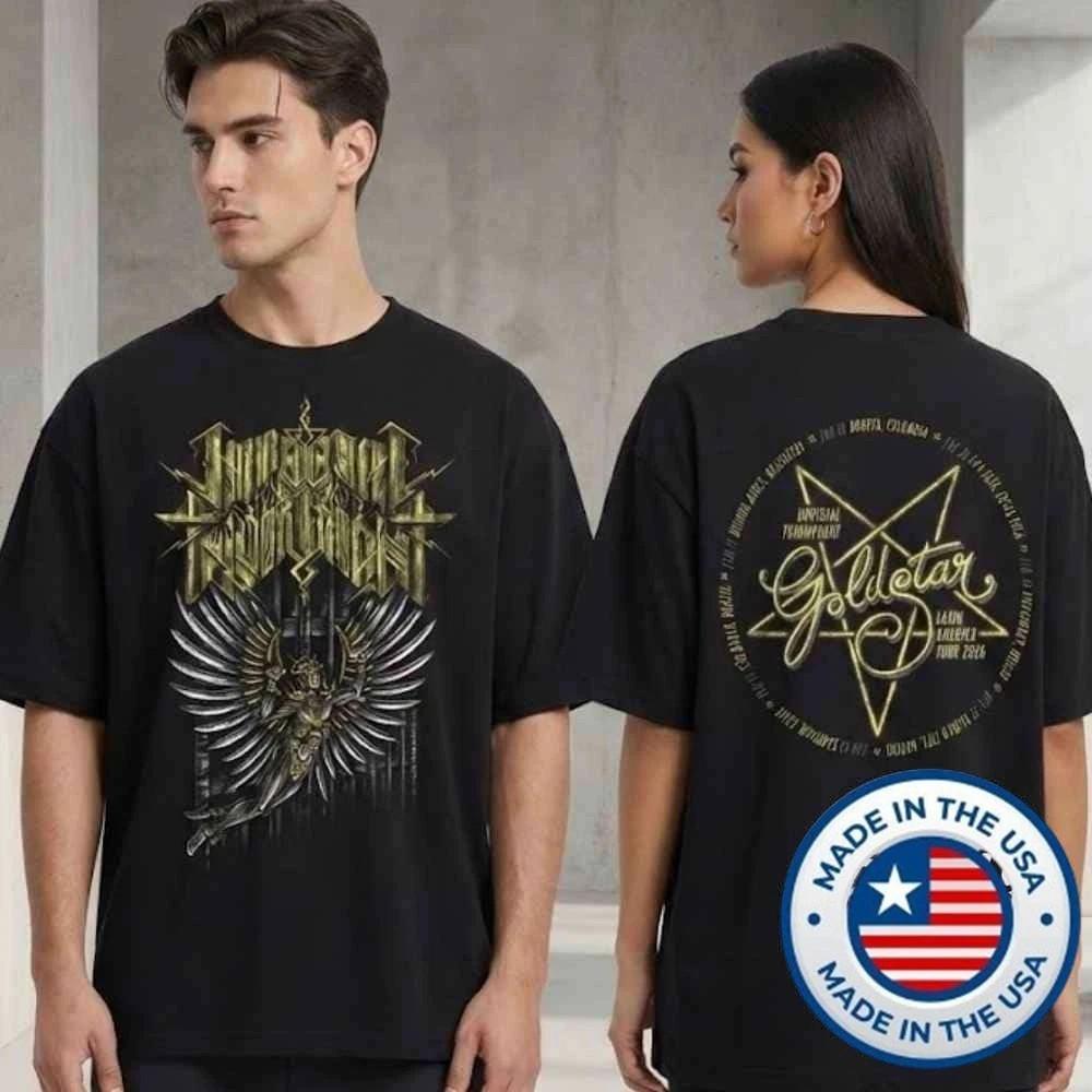 Imperial Triumphant Goldstar Latin America Tour 2026 Artwork Tour Dates T-Shirt Unisex T-Shirt M