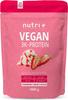 Nutri+ Shape & Shake 3k Protein - Vegan Protein Powder - Strawberry Cream - Proteins - 1000g