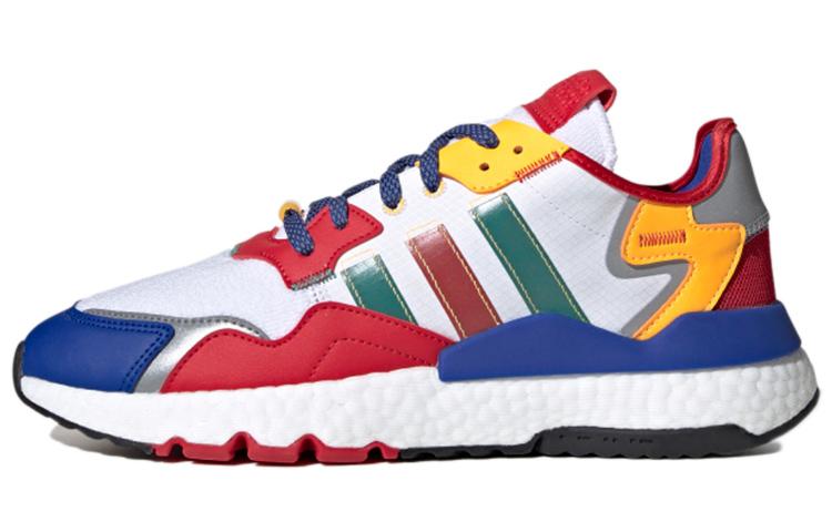 Adidas Nite Jogger  White Scarlet Royal  FZ1957 36