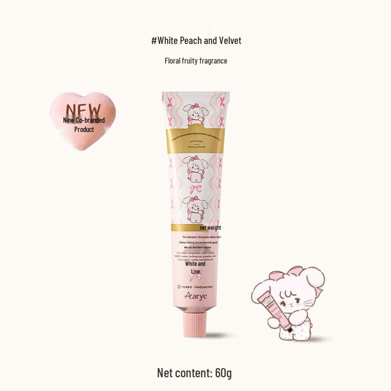 AARYE x mikko White Peach & Velvet Hand Cream