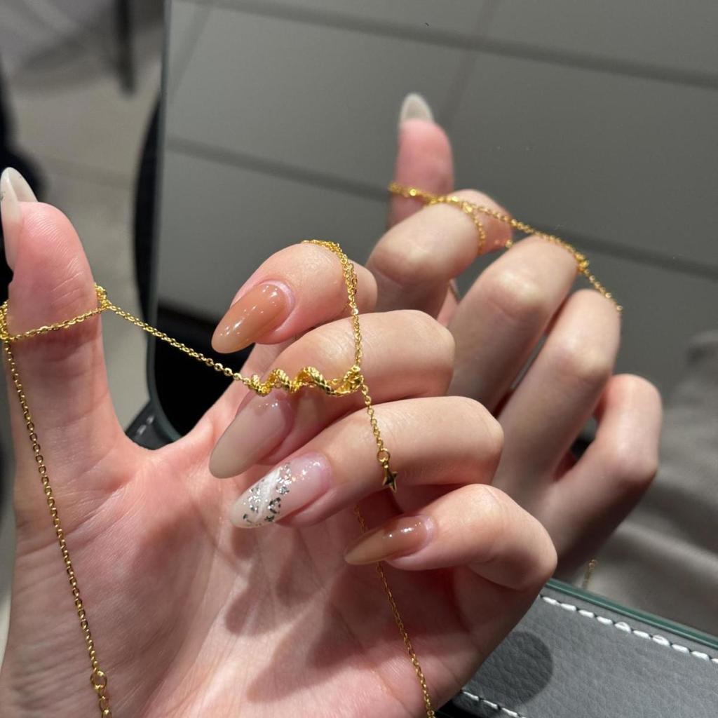 Golden spirit snake winding necklace women's light luxury niche high-end pendant collarbone chain book gift for friends