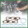 Motoforti Cylinder Engine Intake Manifold Gasket Upper and Lower with Throttle Body Gasket 12691199 12673301 for Chevy Camaro 3.6L 2012-2015