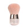 Portable Single Makeup Brush, Synthetic Fiber Powder Brush, Fluffy Loose Powder Blush Brush for Daily Makeup, PS Plastic Handle with Polybag Packing