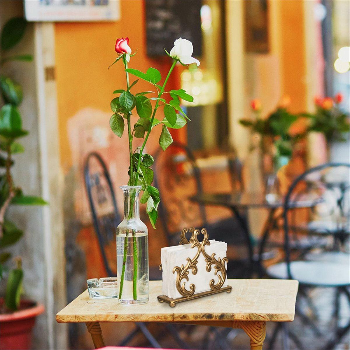

2026 New Decorative Napkin Holder for Kitchen and Dining - Vertical Stand with Retro Table Decor China Mainland
