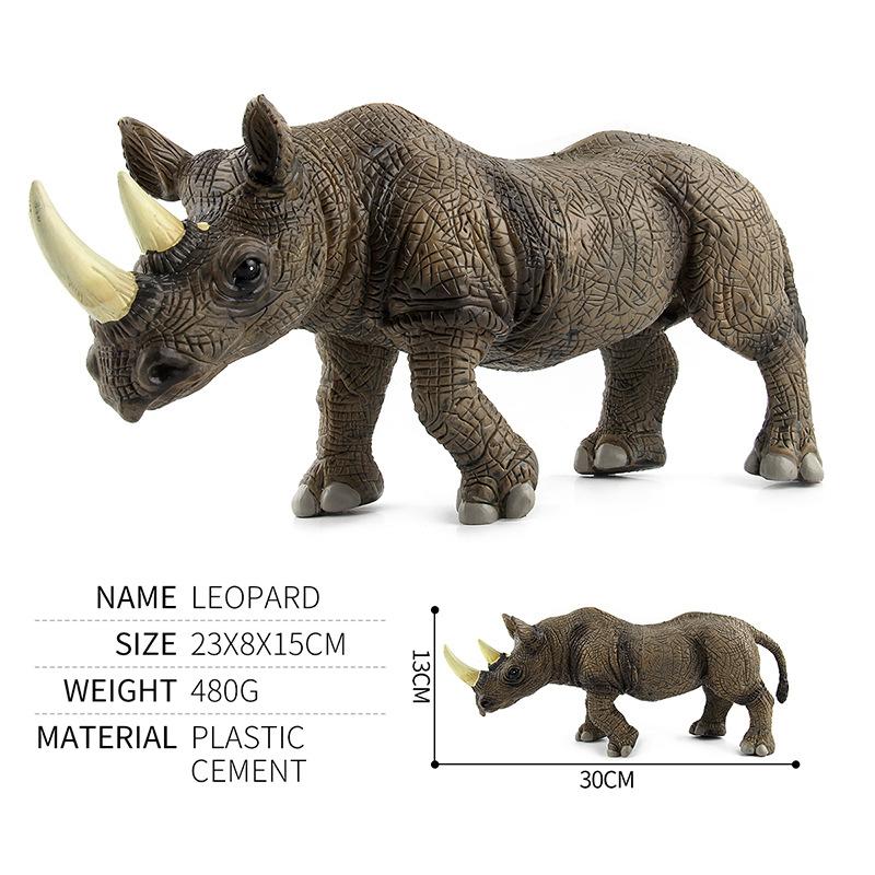 English Details Animal Paradise Wildlife Figure Model Toy Plastic Forest Animal Ornament Doll