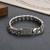 S925 Sterling Silver Timeless Vine Garland Buckle Retro Punk Tank Bracelet Jewelry Creativity Gift Factory Price