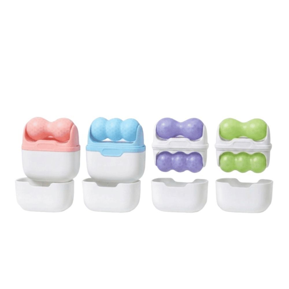 Reusable Ice Roller for Face Double Head Facial Massager Beauty Skin Lifting Tool Eye Relieve