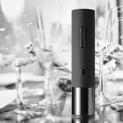 Huohou Automatischer Weinflaschenöffner-Kit 20-24mm Weinkorken Elektrischer Korkenzieher mit Folienschneider für