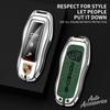 ABKF1 Car Smart Key Case Cover Shell For Porsche Panamera Spyder Carrera Macan Boxster Cayman Cayenne 911 970 981 Keychain Accessories