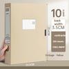 10pcs Large Capacity A4 File Folder Multifunctional Waterproof Document Organizer Dustproof Desktop Storage Document Holder
