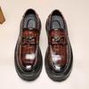 5326 leather shoes summer new men's leather shoes platform loafers heightening casual leather shoes, foreign trade
