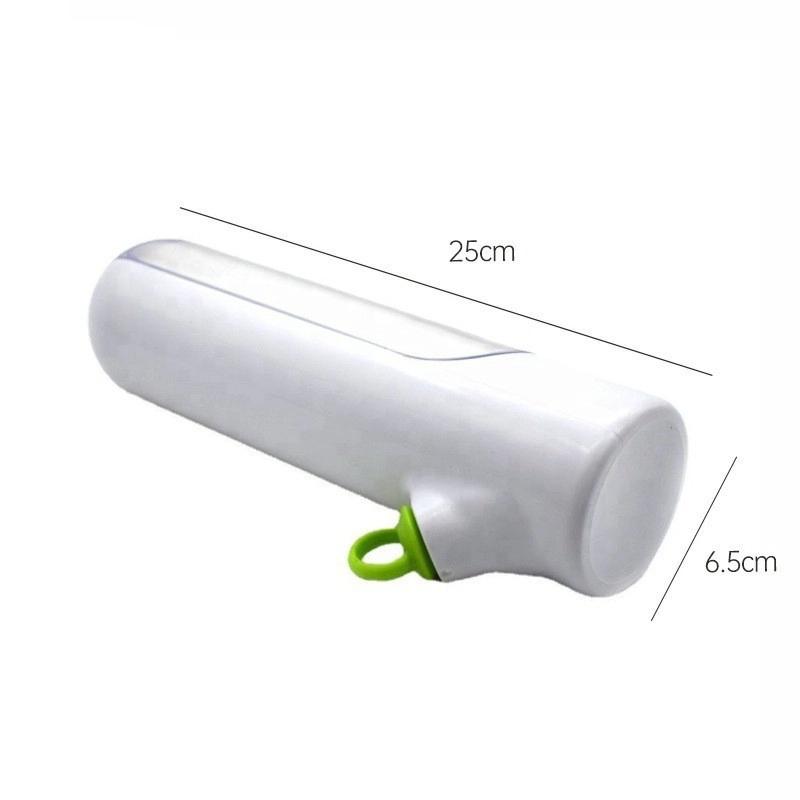 

Ванильный контейнер для хранения свежести, бытовое устройство для сохранения свежести овощей, контейнер для хранения свежести кориандра и трав для путешествий 6.5*25cm белый