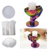 3D Skull Candlestick Hand Held Mould Storage Box Silicone Mold Crystal Epoxy Resin Candle Holder Molds Home Halloween Decoration