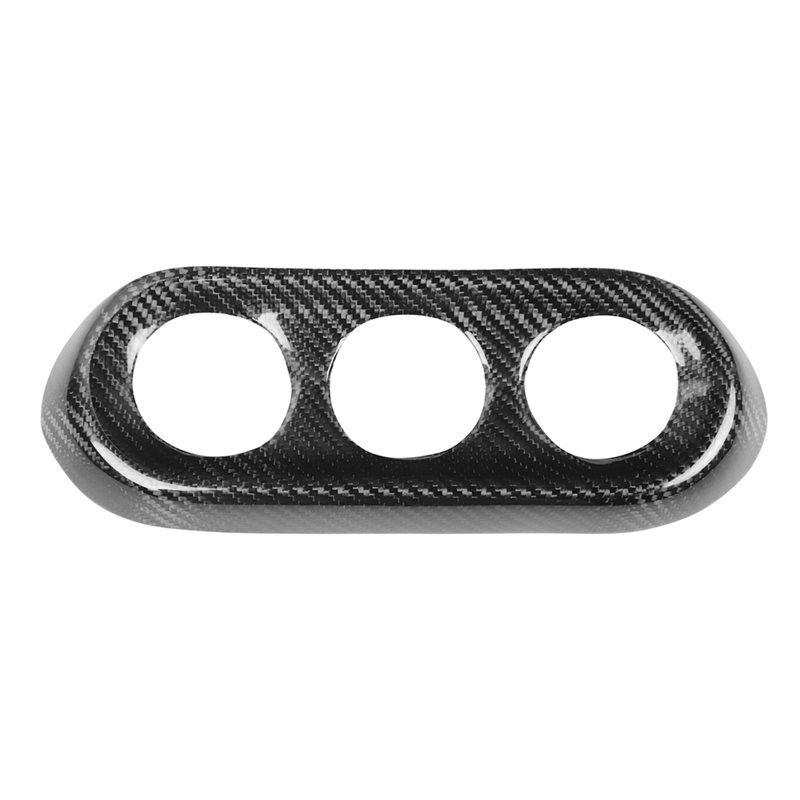 Dashboard Pod Cover AC Panel Gauge Pod Pointer Cover Trim For Mitsubishi Gauge Pod Trim