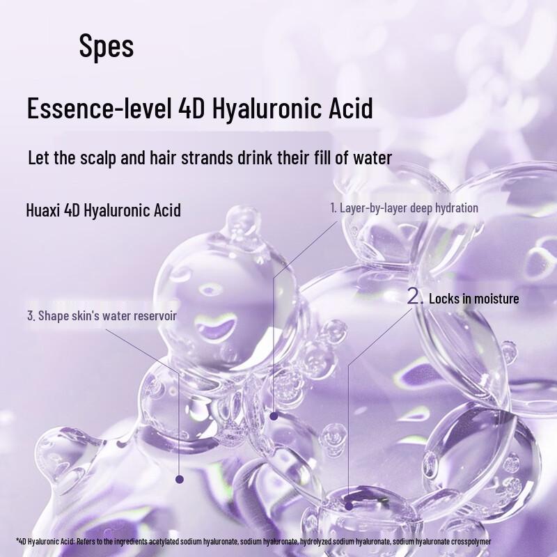 Spes Sea Salt Hyaluronic Acid Anti-Dandruff Volumizing Shampoo