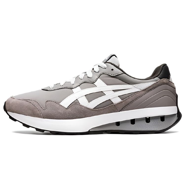 

Кроссовки унисекс ASICS Jogger X81 Clay Grey белые 1201A744-020