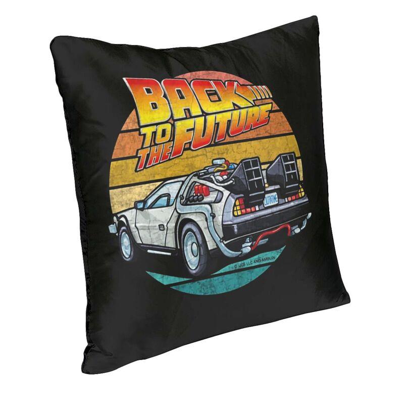 Vibrant Movies Race Cars Back To The Future Throw Pillow Case Decoration 3D Doublesided Printed Cushion Cover for Living Room