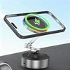 360° Rotation Magnetic Phone Holder Vacuum Suction Cup Wireless Charger for Magsafe iPhone 1716 15 14 13 Foldable Fast Charging