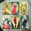 Dark Wood Tarot Deck In Russian Language 78 Pcs Cartoon Tarot Cards Based On Rider System 10.3*6cm