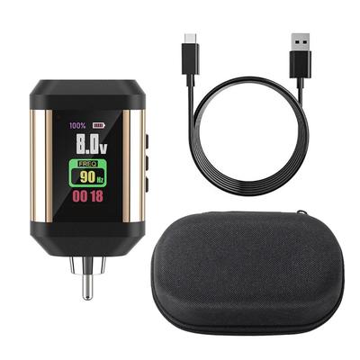 Wireless Tattoo Power Supply 2200mAh RCA Interface Adjustable USB Rechargeable Tattoo Pen Battery