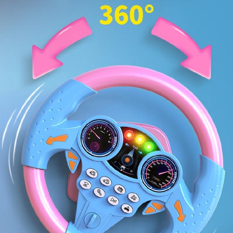 Easy to Install Kids' Steering Wheel Toy Inspires Automotive Enthusiasm and Hands On Learning