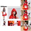 Entzückendes Rotkäppchen Kostüm Für Mädchen Halloween Cosplay Party