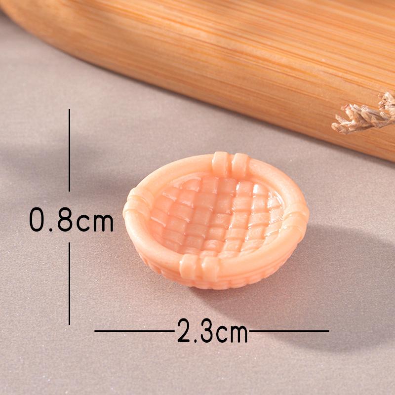 

Микро-ландшафт Креативные Имитационные Игрушки Еды, Корзины для Пароварки, Манты на Пару, Декоративные Предметы для DIY, Слепые Коробки и Миниатюрные Украшения Bamboo disc