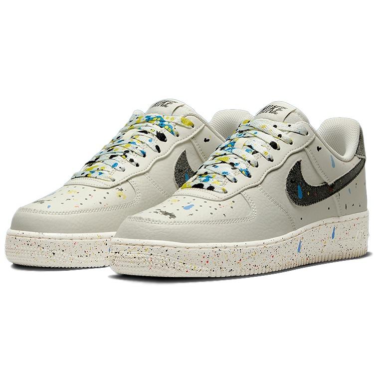 Nike Air Force 1 '07 LV8 'Paint Splatter - Light Bone' Men's CZ0339-001
