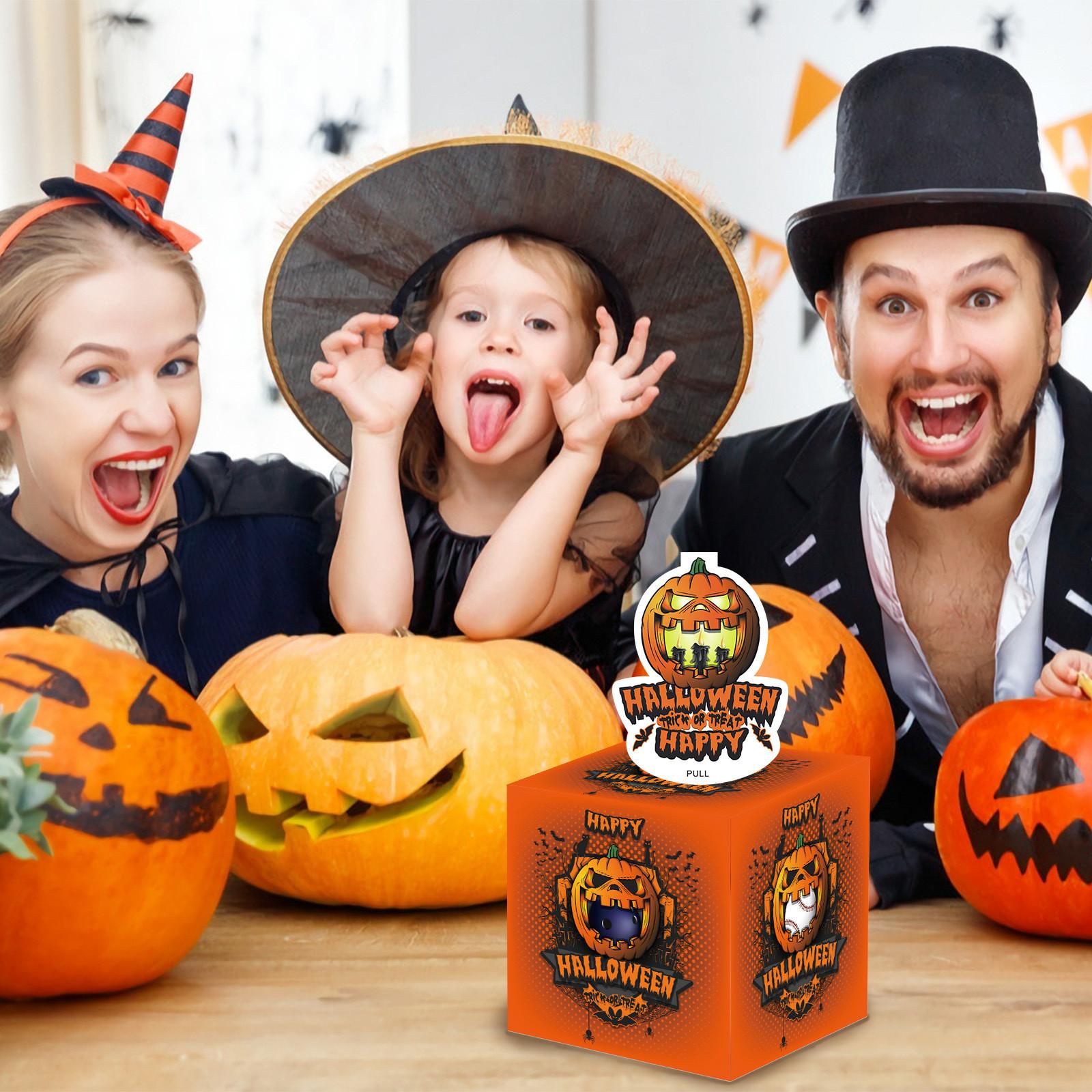 

Хэллоуин Тыквы Копилка Украшение Украшение для Хэллоуин Вечеринки Подарочная Коробка Копилка Украшение One Size