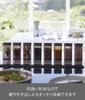 Yamazaki Tower Spice Bottle L Black W4.8×D4.8×H10cm Slide-Open Cap Adjustable Quantity