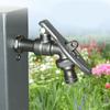 Outdoor Garden Antifreezing Tap High Flows Locked Outdoor Faucet Exterior Garden Hose Faucet Adapters Easy to Install