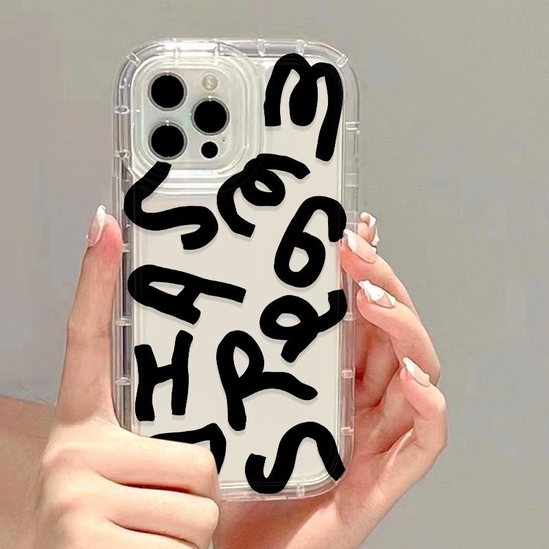 Soft TPU Flower Phone Case For iPhone 13 Fundas iPhone 11 14 15 12 Pro Max XR 7 8 Plus X Xs SE  13promax Transparent Covers