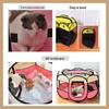Octagonal Foldable Pet Tent: Dog Crate, Cat Bed, Birthing Room, Oxford Cloth.
