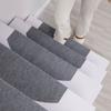 60x24cm 13pcs Self-Adhesive Stair Rugs Soft Stair Stepping Mat Non Slip Carpet Protector Rug Stair Treads Covers Rugs Foot Mat