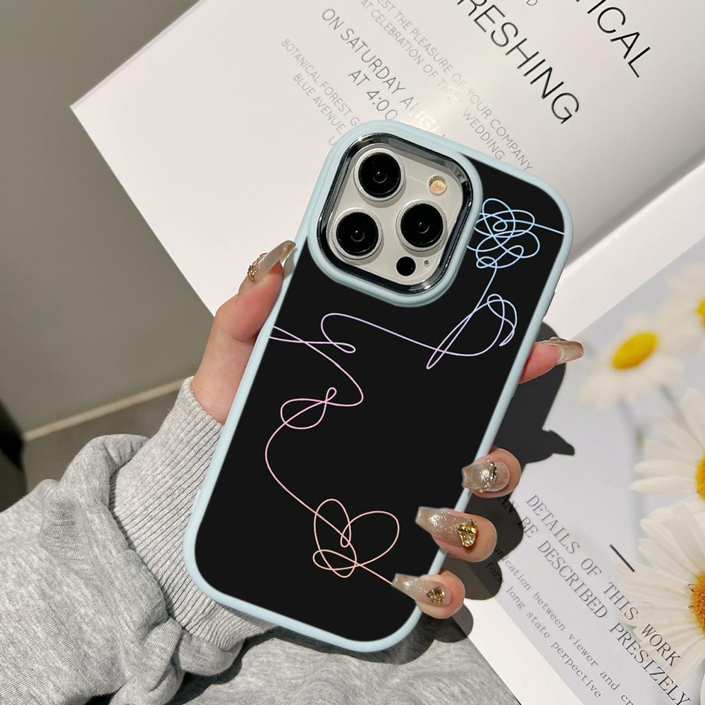 Ae85 Line Drawing Art Design Huse de telefon pentru Samsung A13 A32 A53 A04e A54 S23 S24 Ultra Infinix Hot 40i Huawei P30 Metal Camera Protectie Husa din spate