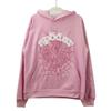 Nuovo brand trendy europeo e americano Sp5der felpa con cappuccio felpa tuta stampa ragnatela hip-hop uomo
