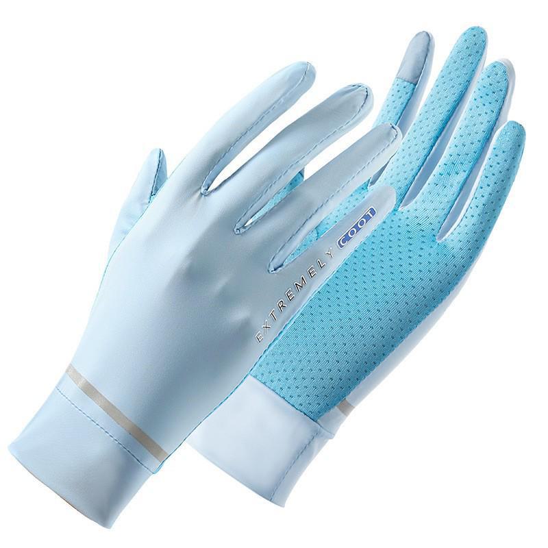 Women's Lightweight Breathable Sun Protection Gloves for Summer – Cycling, Driving, Outdoor Sports, Touchscreen-Compatible