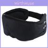 Blocking And Light Noise Reducing Plush Sleep Eye Mask With Earphones Bluetooth