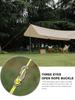 10pcs S-Type Outdoor Camping Rope Paracord Cord Adjust Fixed Buckle Travel Kit
