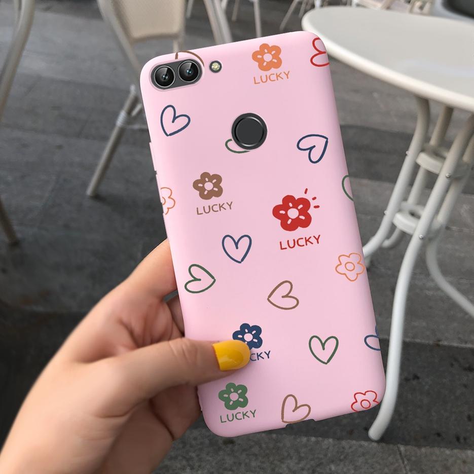 Para Capa Huawei P Smart FIG-LX1 FIG-LA1 Nova Arte Pintada Coque Capa de Silicone Macio Para Huawei P Smart PSmart 2018 Capa Traseira