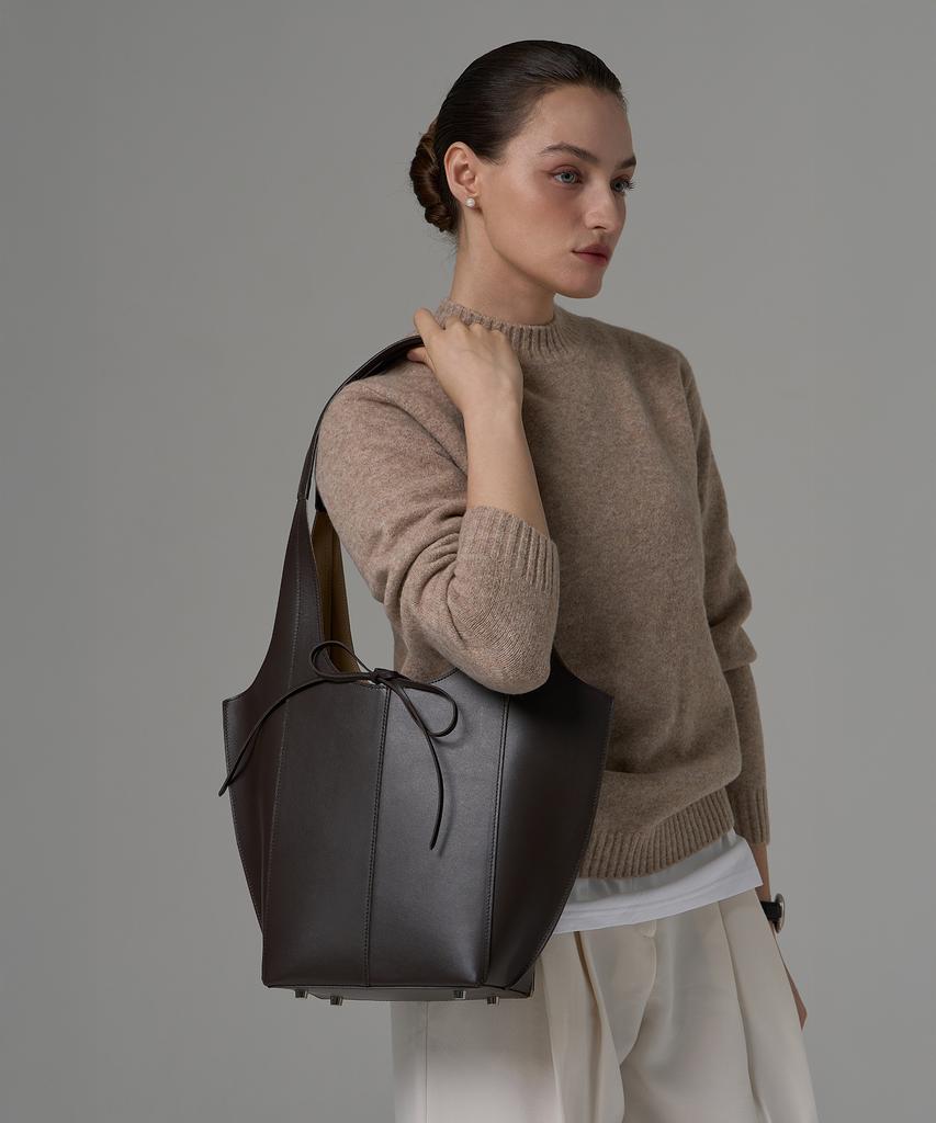 Zema Élever Le Quotidien Onnete Tote Bag M - Espresso Brown (Onnete Tote Bag M)