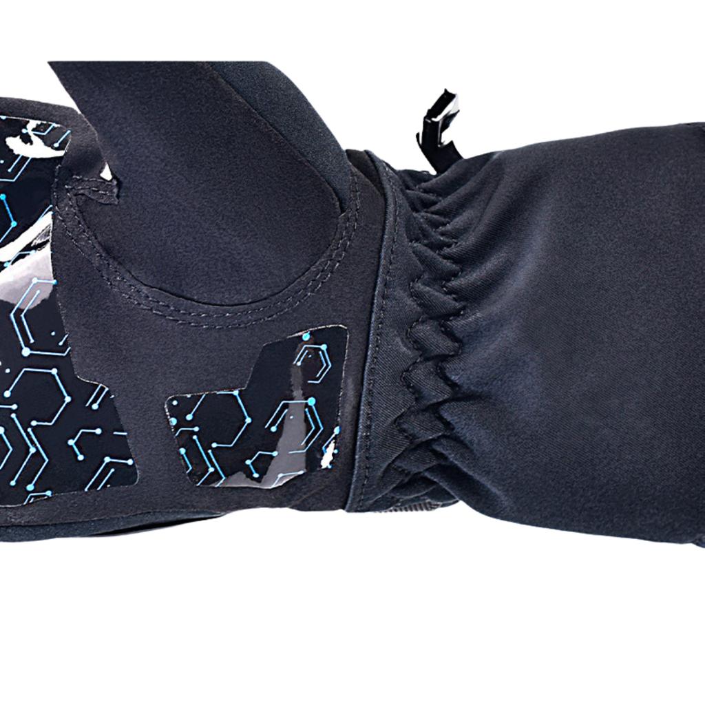 Winter Goatskin Full Finger Lightweight Anti-Slip Fishing Motorbike Riding Gloves for Cold Weather Activities Motorcycle Skiing