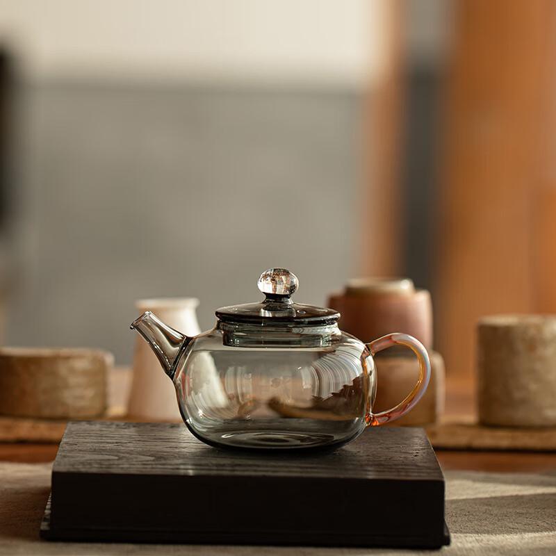 Diller 230ml Kleine Glas-Teekanne mit Filter