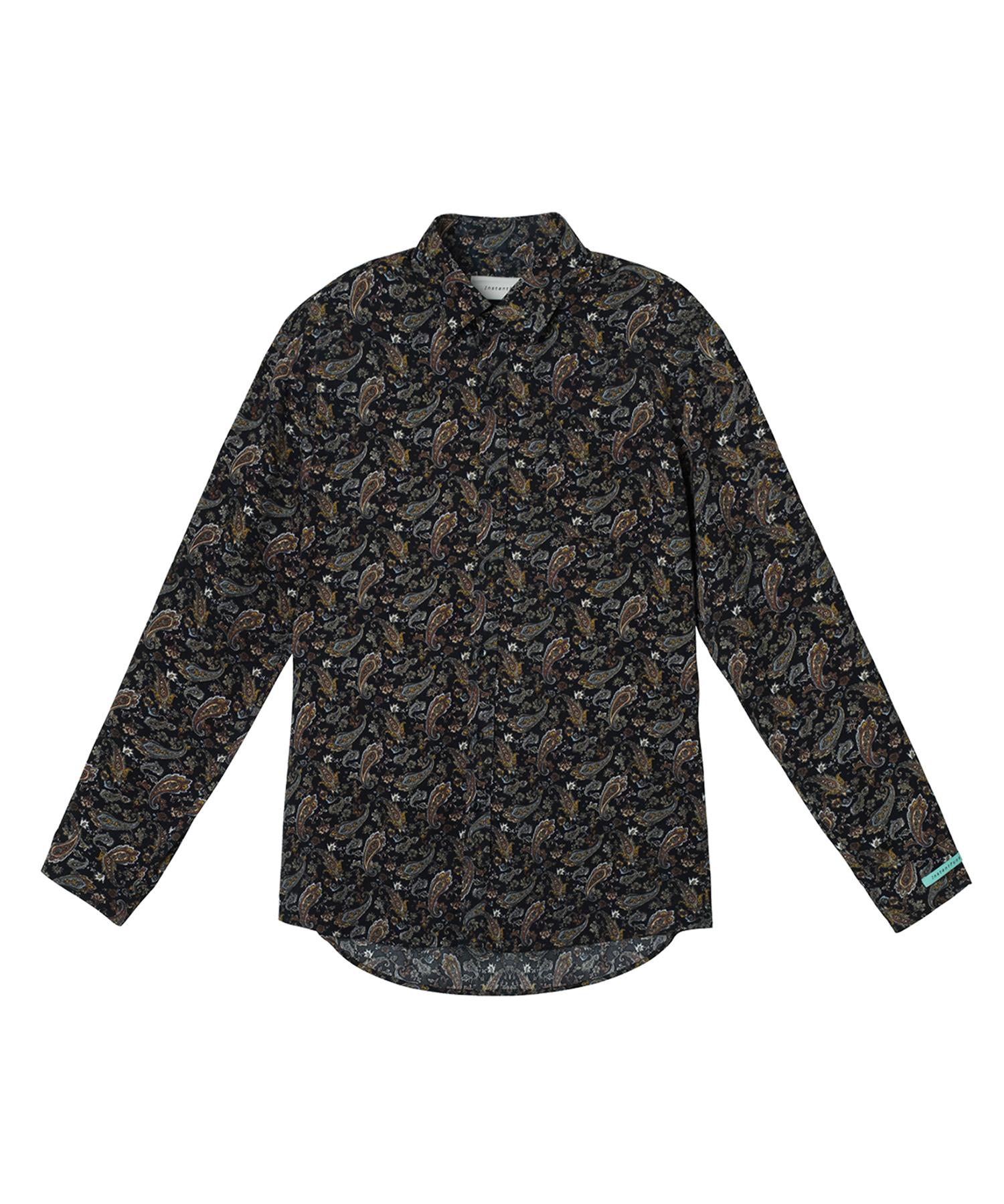 Instant Punk Ms. Paisley Shirt - Black Free/Free