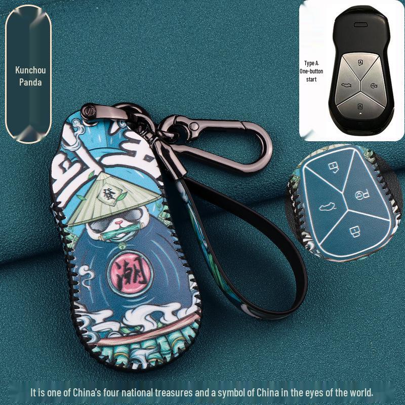 Xiaopeng P5 P7 G3i Key Cover and Bag: 2021-2022 Car Accessories with Decorative Buckle