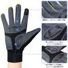 Windproof and smartphone road bike bicycle gloves cold-resistant gloves, compatible, gloves, non-slip,
