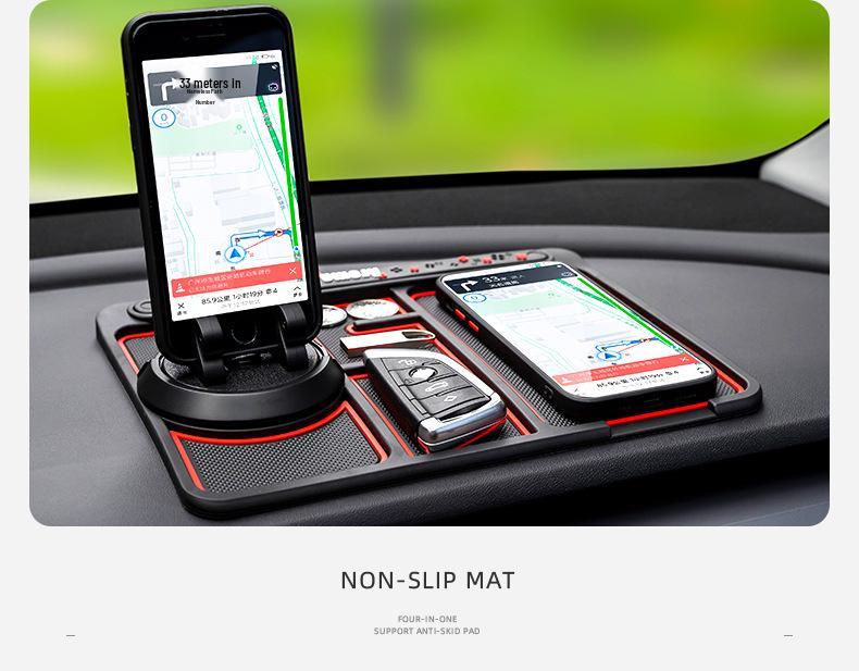 B-28 4v1 Aromaterapeutická protiskluzová podložka na telefon do auta